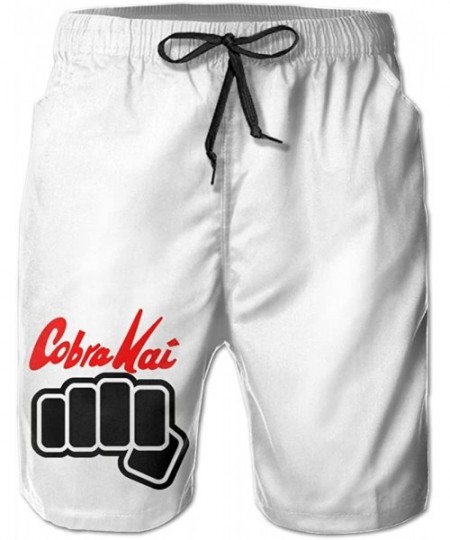 Board Shorts Cobra Kai Fist Men Summer Casual Shorts-Beach Shorts Board Shorts - Cobra Kai 1 - C218EEI50S4