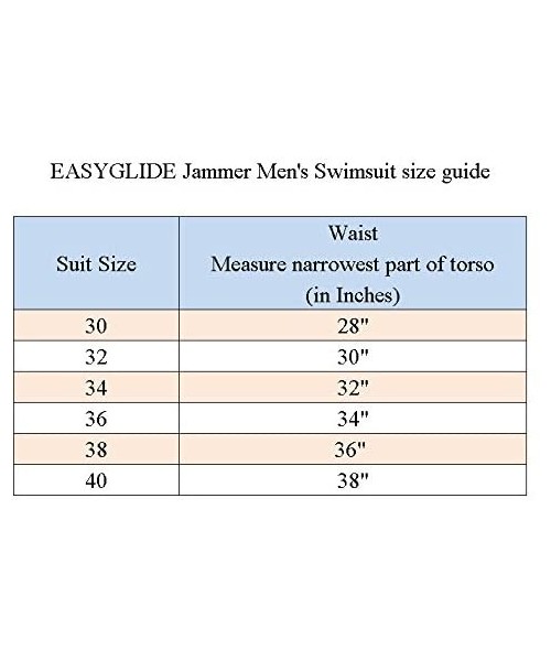 Racing Easyglide Jammer Mens Swimwear Comfortable Polyester Fabric for Competition Exercise Training - Black - CR18C0U7U3C