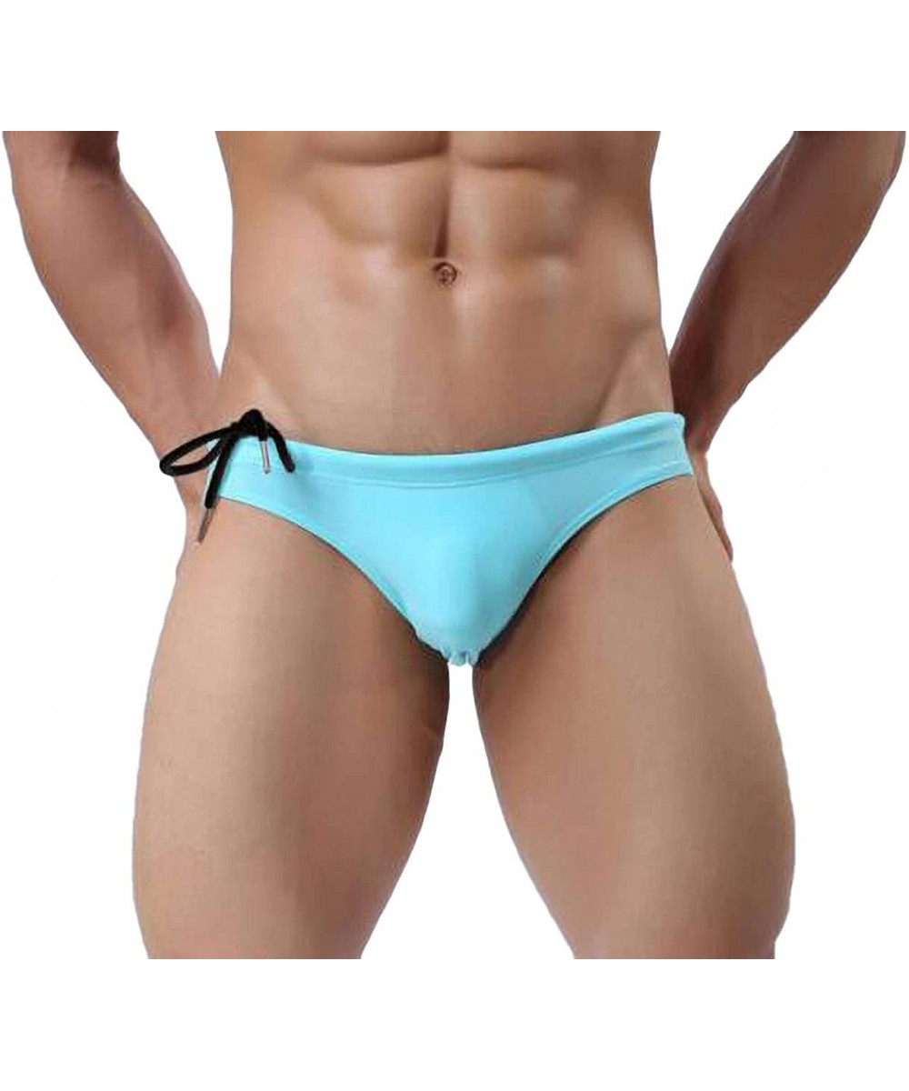 Briefs Low Waisted Swimwear Elastic Waist Bikini Briefs Swimsuits - 2 - CB18TKYKQSW