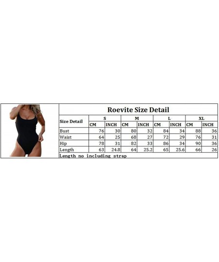 One-Pieces Women's Basic Adjustable Strap Padded One-Piece Swimsuit Bathing Suit - Yellow - CI18R0K0G84