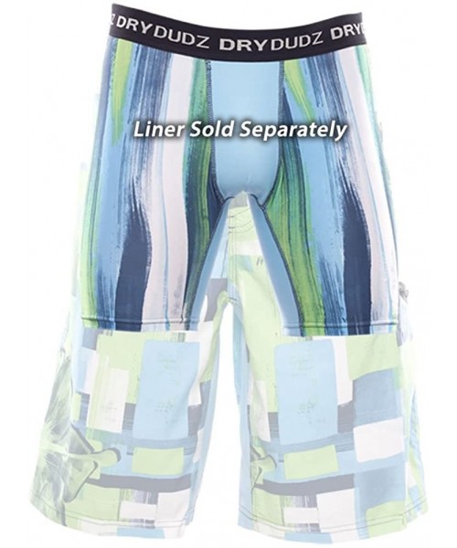 Board Shorts Men's Sunrise Beach Boardshort (Separate) - Aqua - CJ12CGPE0HH