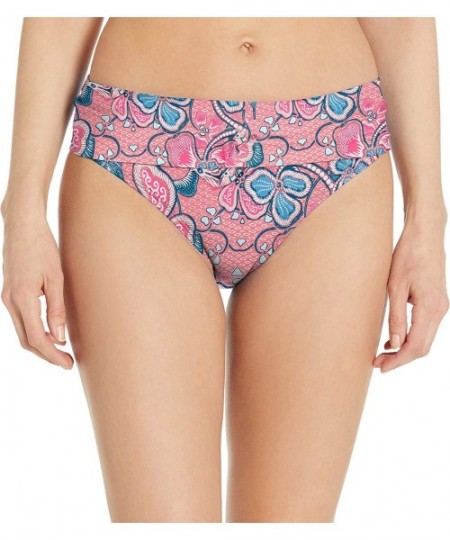 Tankinis Women's Aloha Banded Bikini Bottom Swimsuit - Love Bug - CV18723YNZ7