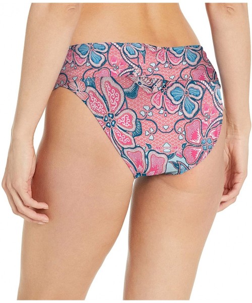 Tankinis Women's Aloha Banded Bikini Bottom Swimsuit - Love Bug - CV18723YNZ7