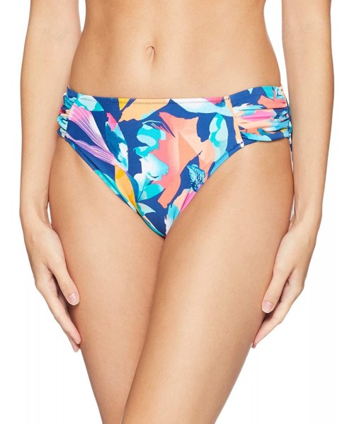 Bottoms Women's Side Tab Swimsuit Bottom - Bermuda Breeze Multi - CC180WIRALK