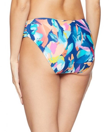 Bottoms Women's Side Tab Swimsuit Bottom - Bermuda Breeze Multi - CC180WIRALK