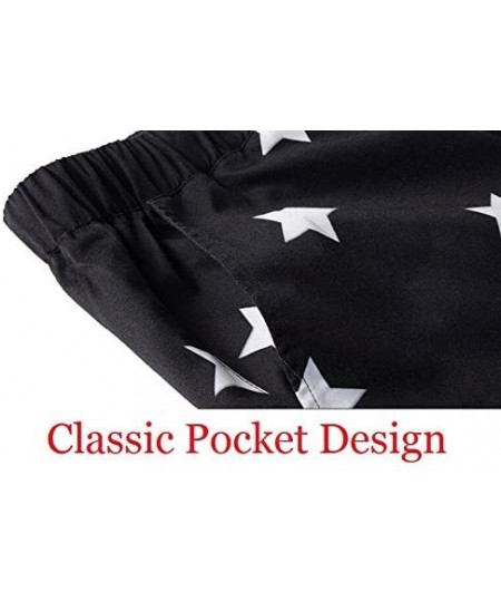 Board Shorts State Flag Men's Beach Shorts Custom Funny Swimwear for Men Boardshort Beach Pants Coverup - White_panama - CK18...