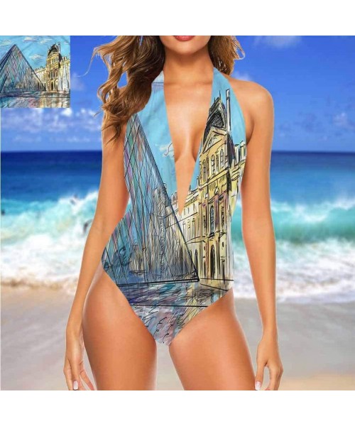 Cover-Ups Swim Dresses Sketchy- Different Types of Trees for Sunbathing at The Pool - Multi 14 - C019D6EO3QY