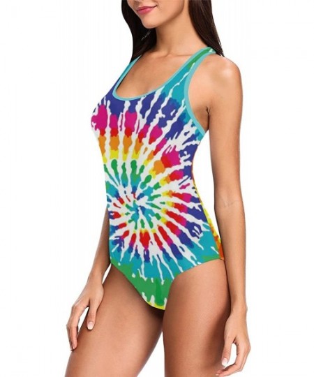 One-Pieces Tribal Boho Ethnic One Piece Swimsuit Swimwear Bathing Suit for Women Juniors (XS-3XL) - Multi 3 - C718EDRNWYD