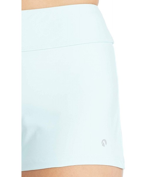 Bottoms Women's Jump-Start Swim Short - Good Karma Light Blue - C918INH966L