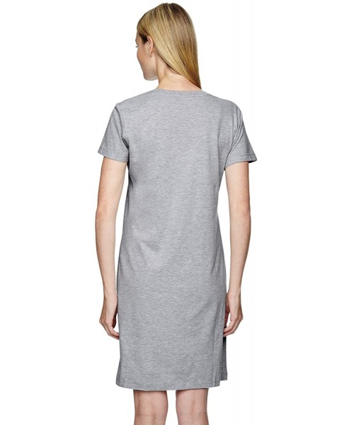 Cover-Ups Fine Jersey Crossover V-Neck Coverup- L/XL- Heather - C7125XC63LL