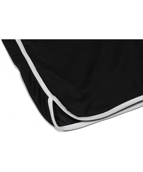 Board Shorts Shorts for Men- Fashionable Men's Elastic Rope Stretch Mesh Pocket Casual Plain Sports Shorts - White - C618TK86U60