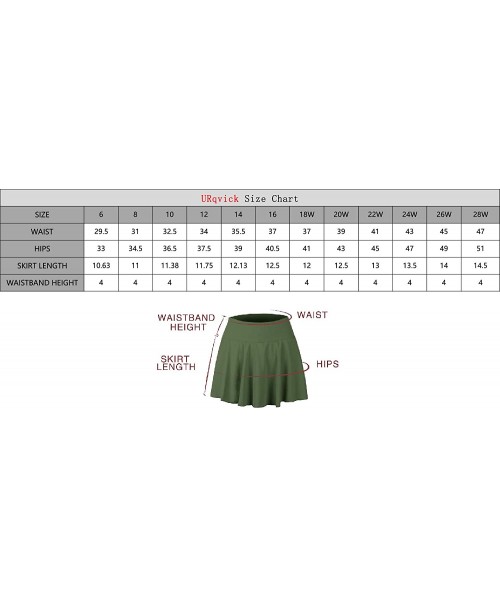 Tankinis Women's Swimming Skirt with Briefs Solid Ruffle Skirted Waistband Sports Ruched Tankini Bottom - Army Green - CV18QY...