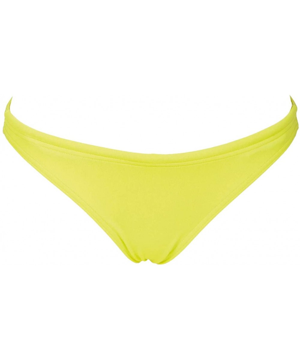 Tankinis Women's Rulebreaker Real Bikini Bottom - Soft Green-yellow Star - C918CKLKMRU