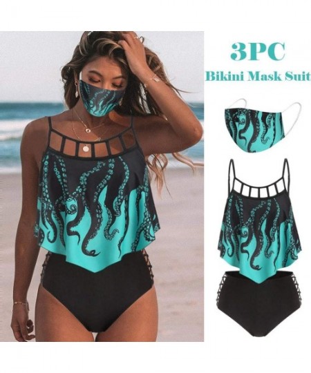 Sets Women Sexy Triangle Brazilian Bikini Set Cheeky Bottom Thong Two Piece Swimsuit Bathing Suit - Black - CD199AZO60U