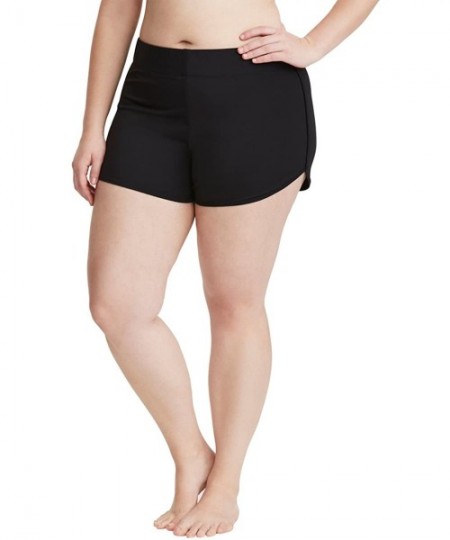 One-Pieces Swim Shorts - Black - C212BXJ4N8D