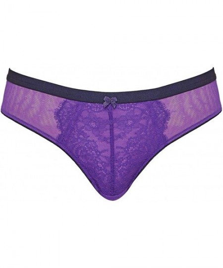 Bottoms Piper Matching Brazilian Brief (10032)- Violet - Violet - CR18OE3R6GY