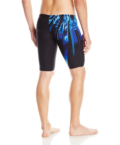 Racing Sport Men's Bravos All Over Jammer Swimsuit - Blue - CO1258VA10P