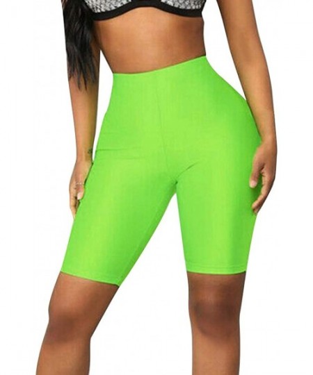 Cover-Ups Yoga Shorts for Women with Pockets High Waisted Tummy Control Workout Compression Running Athletic Bike Shorts Gree...