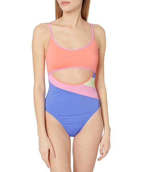 One-Pieces Women's Keyhole Front One Piece Swimsuit - Purple Twilight//Heritage Hobie - CH18Y390DYA