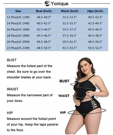 Tankinis Women Plus Size Tankini Swimsuit V-Neck Two Piece Bathing Suit with Shorts High Waist Swimwear - Blue Stripe - C1198...