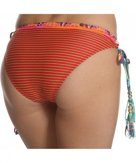 Bottoms Kokua Side Tie Bikini Bottom - Rouge - CP18SN9RQUD