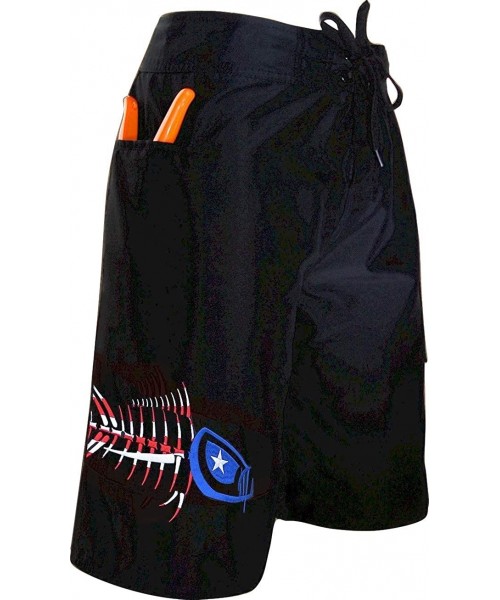 Board Shorts Waterman 5 Pocket Boardshorts - Patriot - CQ183UOWH5M