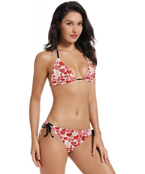 Sets Sexy Women's Bikini Set Bikini Swimsuit Ladies Wrap Top Floral Bottom Bathing Suit Two Piece Sexy Swimsuit Style 2 - CE1...