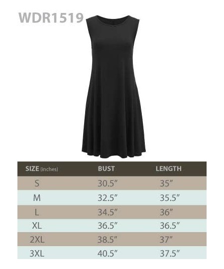 Cover-Ups Women's Short Sleeve/Sleeveless Pocket Casual Swing T-Shirts Dress Plus Size - Wdr1519_taupe - CP18U8898TL