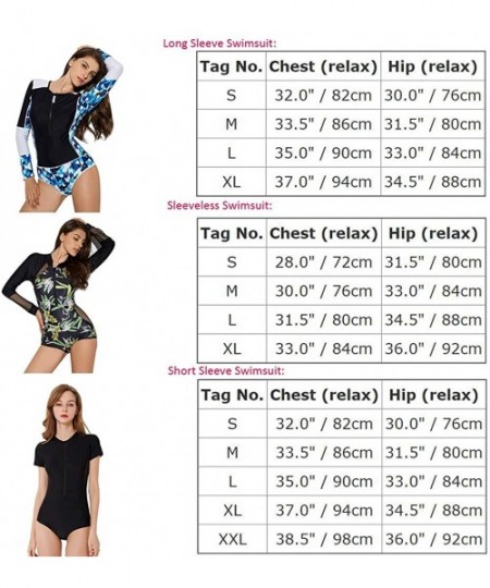 Rash Guards Women Long Sleeve Rash Guard Print Surfing Beachwear UV Sunsuit One Piece Swimsuit Swimwear Padded Bra Bathing Su...