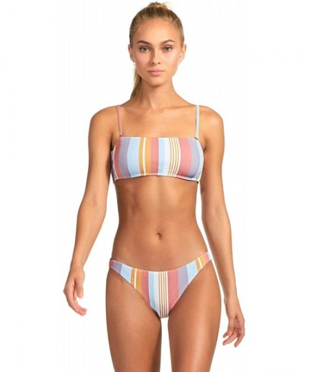 Tops Women's Bolero Stripe Mila Bandeau Bikini Top - Verano Stripe - CF18SIRYKAA