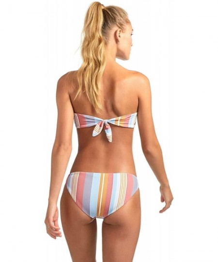 Tops Women's Bolero Stripe Mila Bandeau Bikini Top - Verano Stripe - CF18SIRYKAA