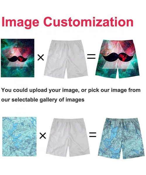 Board Shorts Breathable Summer Casual Stylish Board Shorts Mens Swimwear Easy to Exercise Comfortable Board Shorts-Size S-XXX...