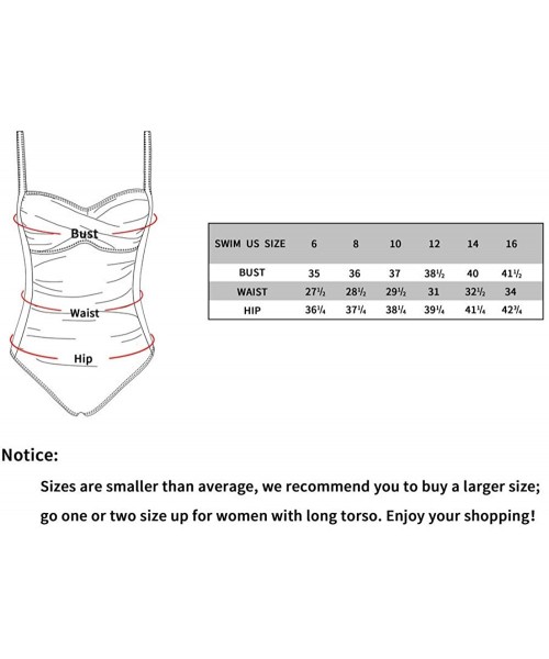 One-Pieces Women's One Piece Swimsuits Front Twist Bathing Suits Tummy Control Swimwear Retro Inspired Monokini Aquamarine Bl...