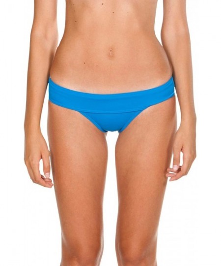 Tankinis Swimsuit Women's Desire Bikini Brief Bottoms - Pix Blue - C118CL3YR0E