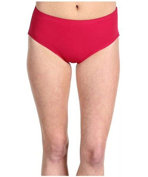 Bottoms Basix Full Coverage Swim Bottom (1312) - Rouge - CF115CEXWLP