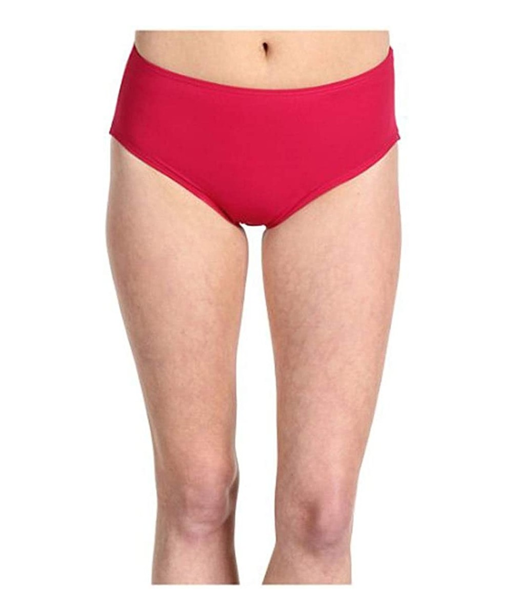 Bottoms Basix Full Coverage Swim Bottom (1312) - Rouge - CF115CEXWLP