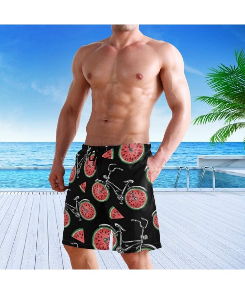 Trunks Fashion Mens Swim Trunks Cool Quick Dry Board Shorts Bathing Suit with Side Pockets - Multi16 - CH18RSAOQMI