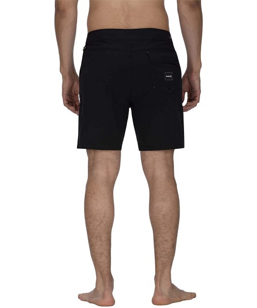 Board Shorts Men's Phntm Pierbowl Beachside 18" Boardshort - Black - CK18L8YUEAH