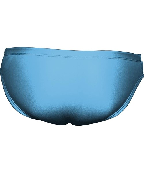 Racing Solid Polyflex Euro Brief Fully Front and Back Lined - Sky Blue - CG11BL3G7JF