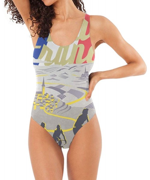 One-Pieces Women's Bathing Suits Conservative Fashionable One-Piece Swimsuit - Color2 - CL196WOSE3Q