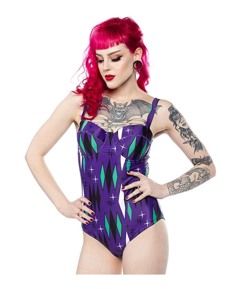 One-Pieces Haunted Diamonds One Piece Swimsuit - CD18U47WGLA