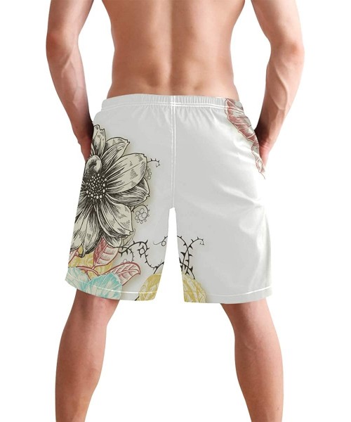 Board Shorts Abstract Butterfly Popular Men's Swim Trunks Beach Shorts Boardshort 2030294 - 2030300 - CJ18UHKLGN4