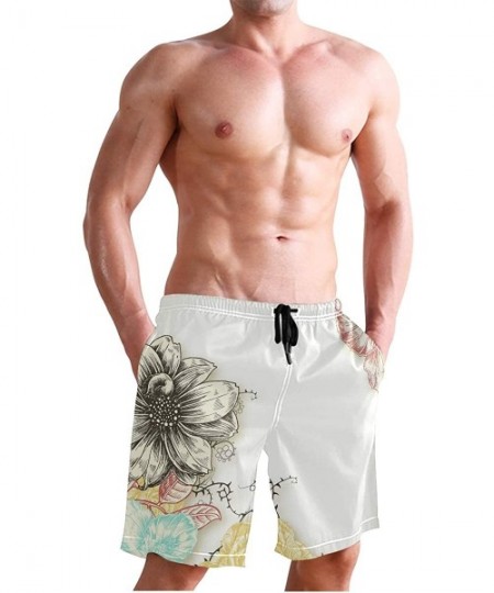 Board Shorts Abstract Butterfly Popular Men's Swim Trunks Beach Shorts Boardshort 2030294 - 2030300 - CJ18UHKLGN4