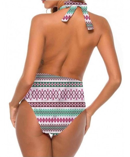 Cover-Ups Beach Swimwear Bathing Suit- Hippie Ombre Boho Complexion - Multi 13 - C719CAOZCH3