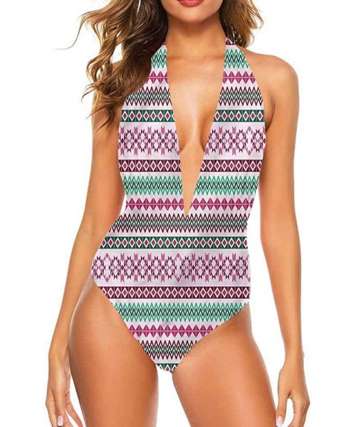 Cover-Ups Beach Swimwear Bathing Suit- Hippie Ombre Boho Complexion - Multi 13 - C719CAOZCH3