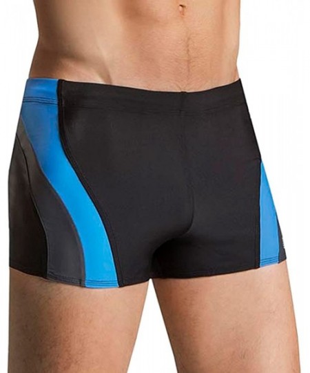 Trunks Men's Plain Swimming Trunks Philip III - Black - CQ18DWIN6EY