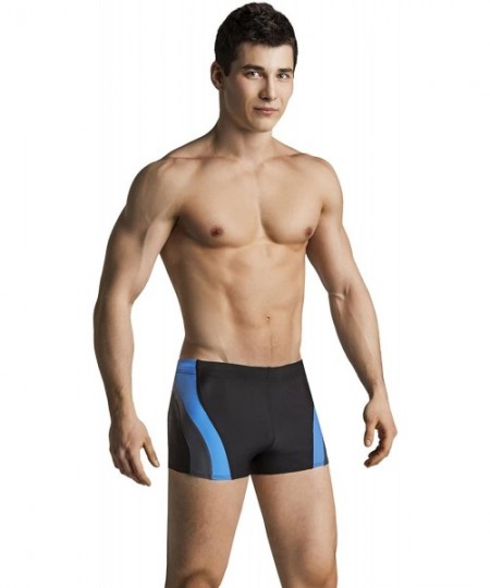 Trunks Men's Plain Swimming Trunks Philip III - Black - CQ18DWIN6EY