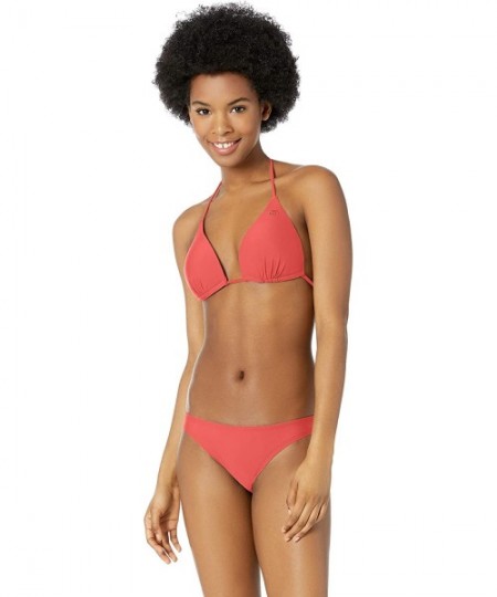 Bottoms Classic Surf Full Coverage Bikini Bottom - Red - CS18LXLNW5Q