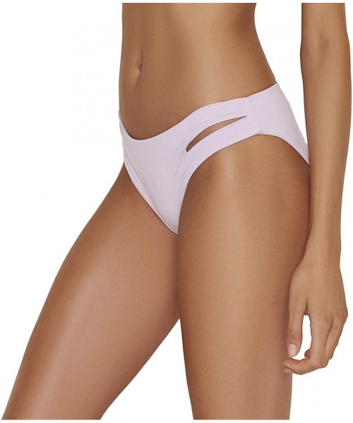 Bottoms Women's Seamless Cutout Moderate Coverage Bottom - Lilac - C018SU3G5XX