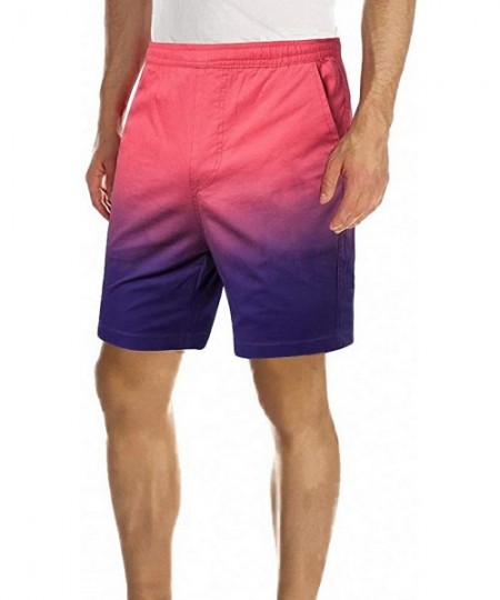 Board Shorts Beach Shorts Men Quick Dry Printing Draw String Elastic Waist Men - Style 5 - CK18UZXL3XZ